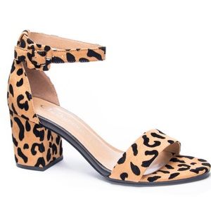CL by Laundry Leopard Print Heels